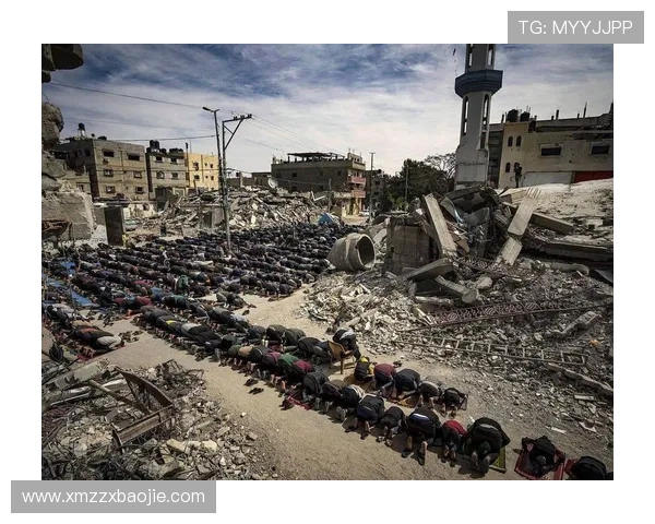 浴火重生的希望巴勒斯坦球队在加沙废墟中展开五人制足球赛